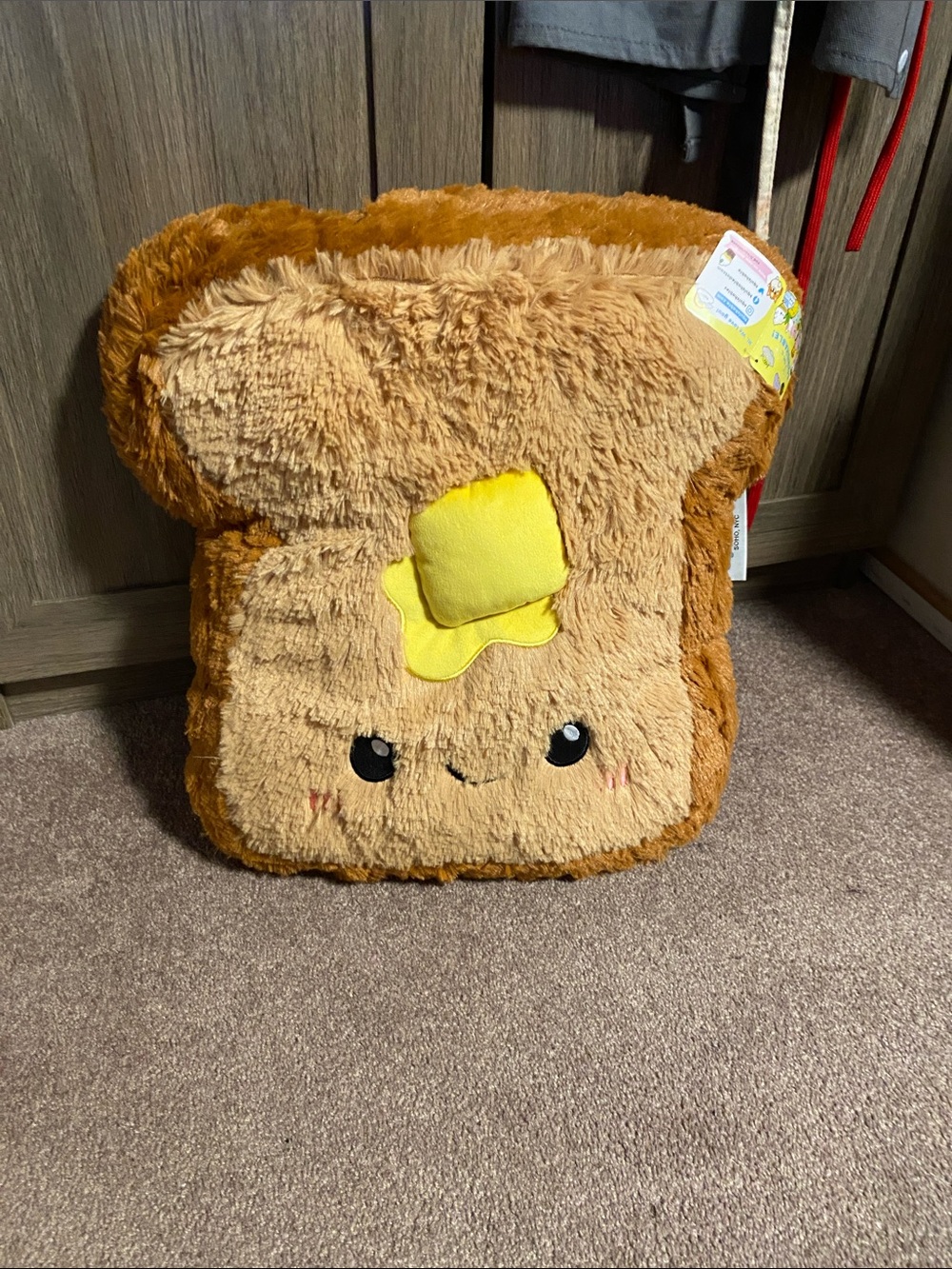 Squishable Butter Toast Plush
